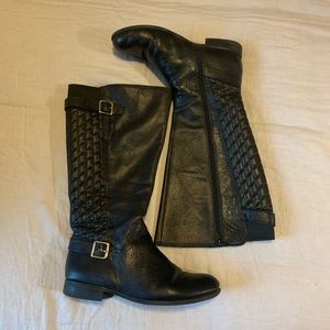 Naturalizer Black Riding Boots